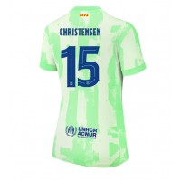 Camisa de time de futebol Barcelona Andreas Christensen #15 Replicas 3º Equipamento Feminina 2024-25 Manga Curta